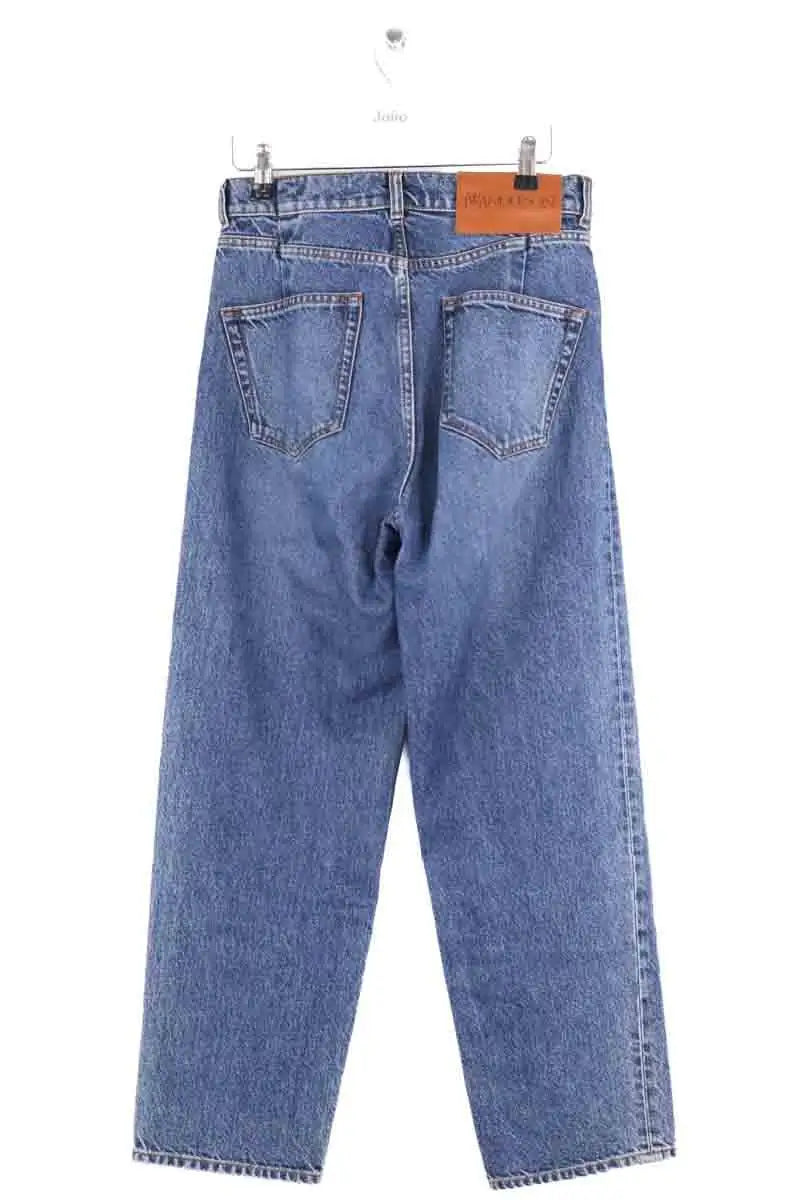 Jean droit JW Anderson Bleu en Coton