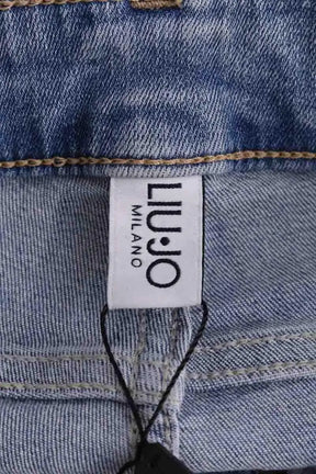 Jean bootcut Liu Jo Bleu en Coton