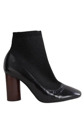 Boots Claudie Pierlot Noir en Cuir, taille 37 - Seconde Main