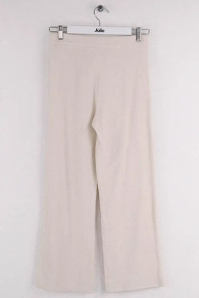 Pantalon droit Roseanna Blanc en Coton