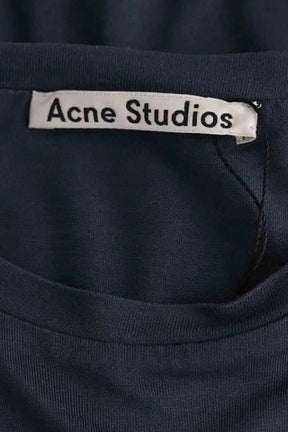 Robe Acne Studios Anthracite en Viscose
