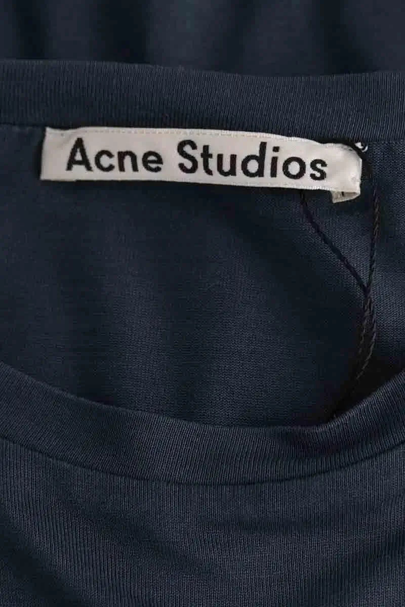 Robe Acne Studios Anthracite en Viscose