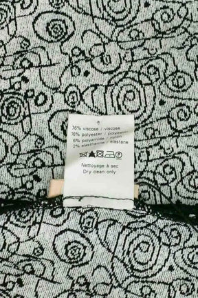Mini short Alaïa Noir en Viscose
