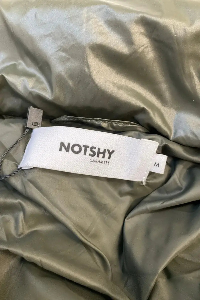 Doudoune Notshy Kaki en Synthétique