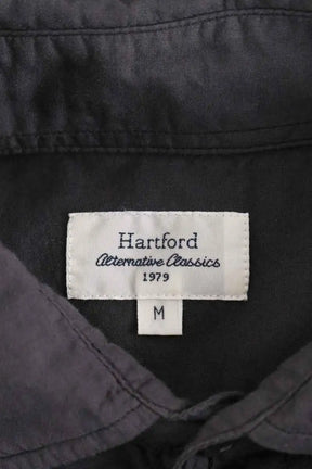 Chemise Hartford Anthracite en Coton