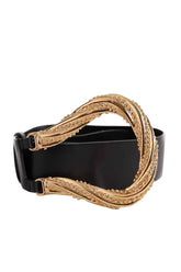 Ceinture en cuir Sandro Noir en Cuir, taille S - Seconde Main