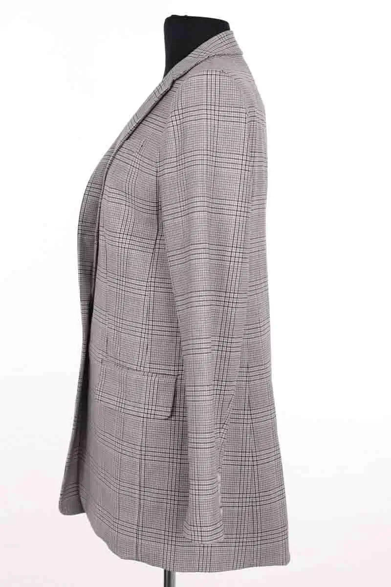 Blazer Michael Kors Gris en Laine