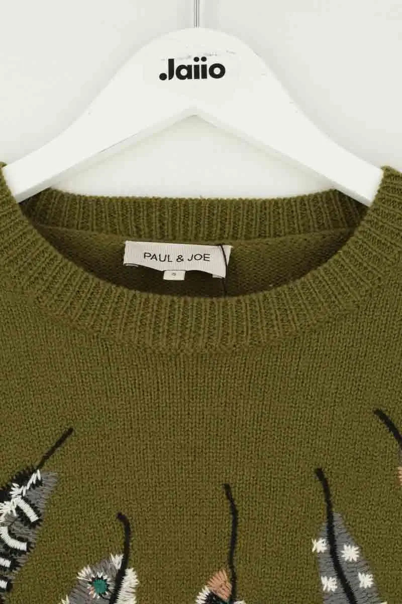Pull Paul & Joe Kaki en Laine