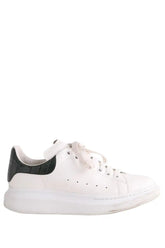 Baskets basses Alexander McQueen Oversize Blanc en Cuir, taille 42 - Seconde Main