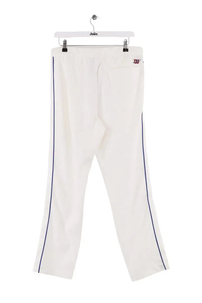 Pantalon de sport Wilson Mercer track pant Blanc en Synthétique