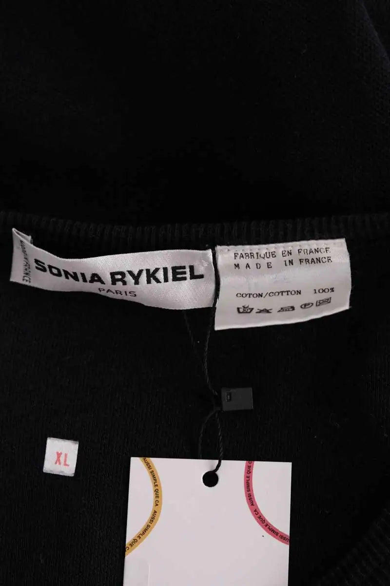 Robe Sonia Rykiel Noir en Coton
