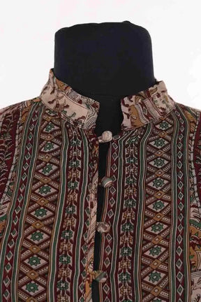 Blouse Laurence Bras Marron en Viscose