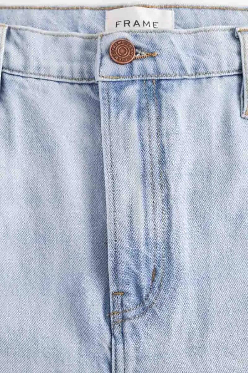 Mini short Frame Bleu en Coton