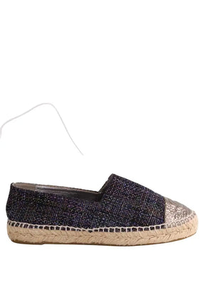 Espadrilles Chanel Violet en Tissu, taille 38 - Seconde Main