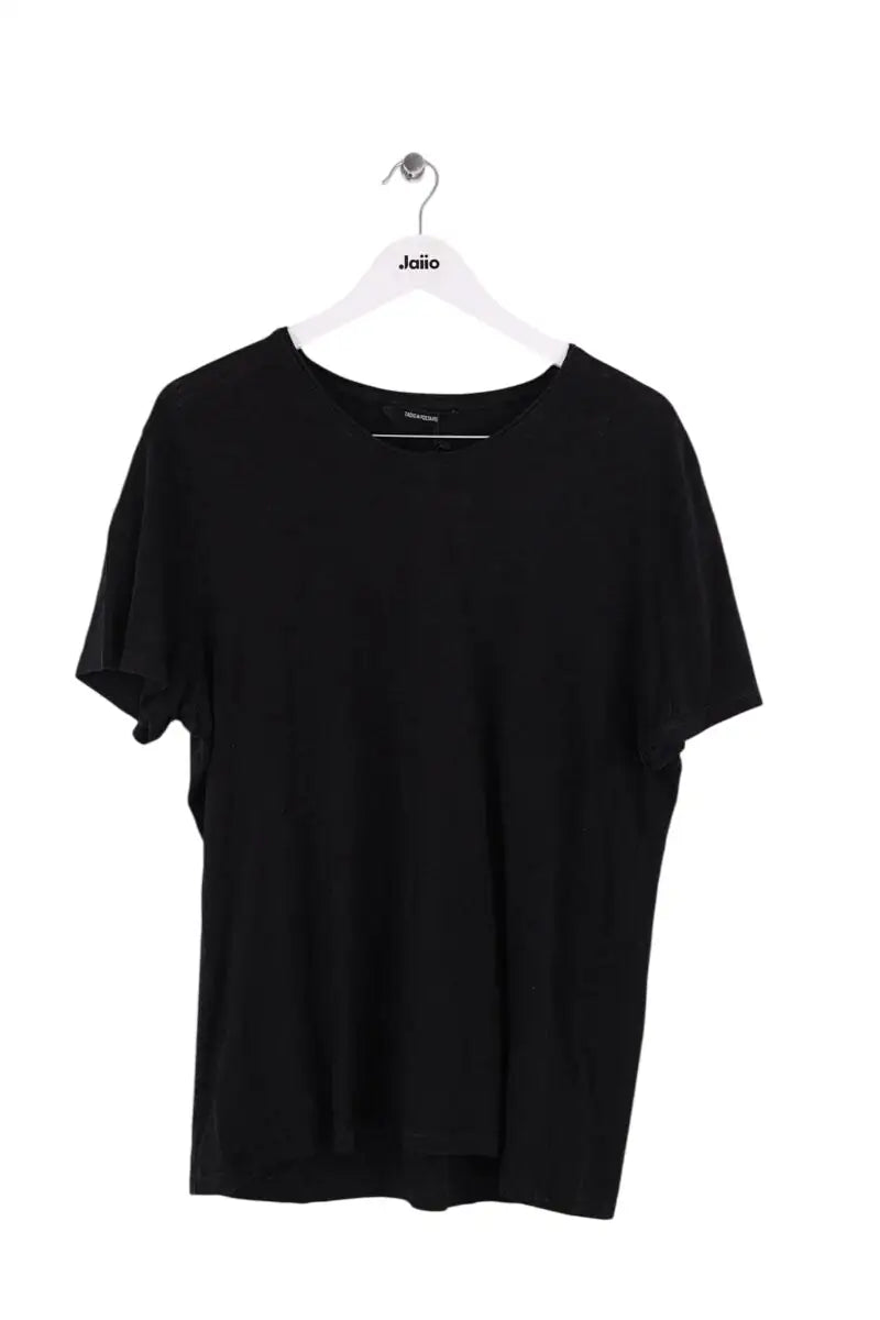 T-shirt Zadig & Voltaire Noir en Coton, taille L - Seconde Main
