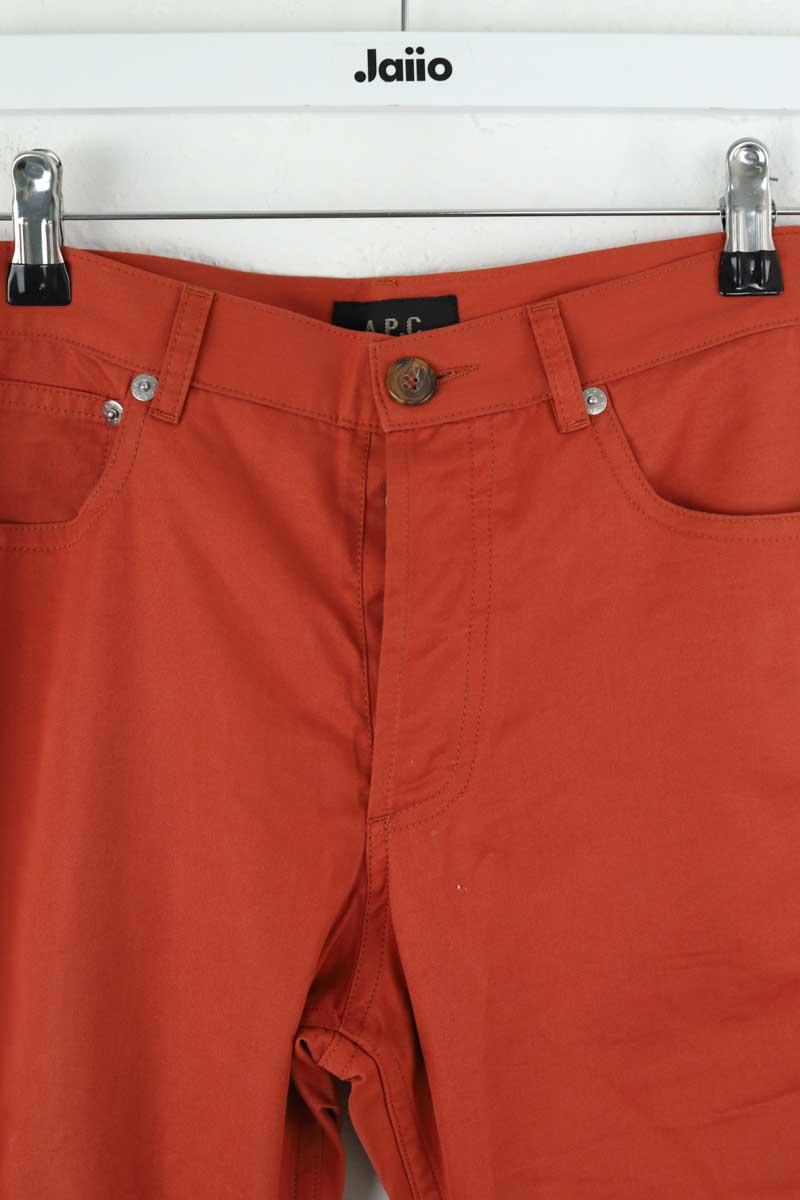 Pantalon droit APC  Orange