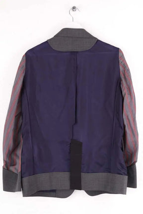 Blazer Sacai Gris en Laine
