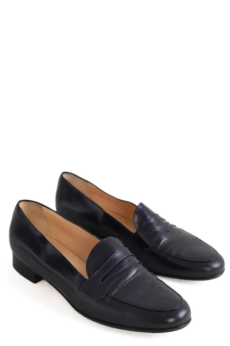 Mocassins Carel Noir en Cuir
