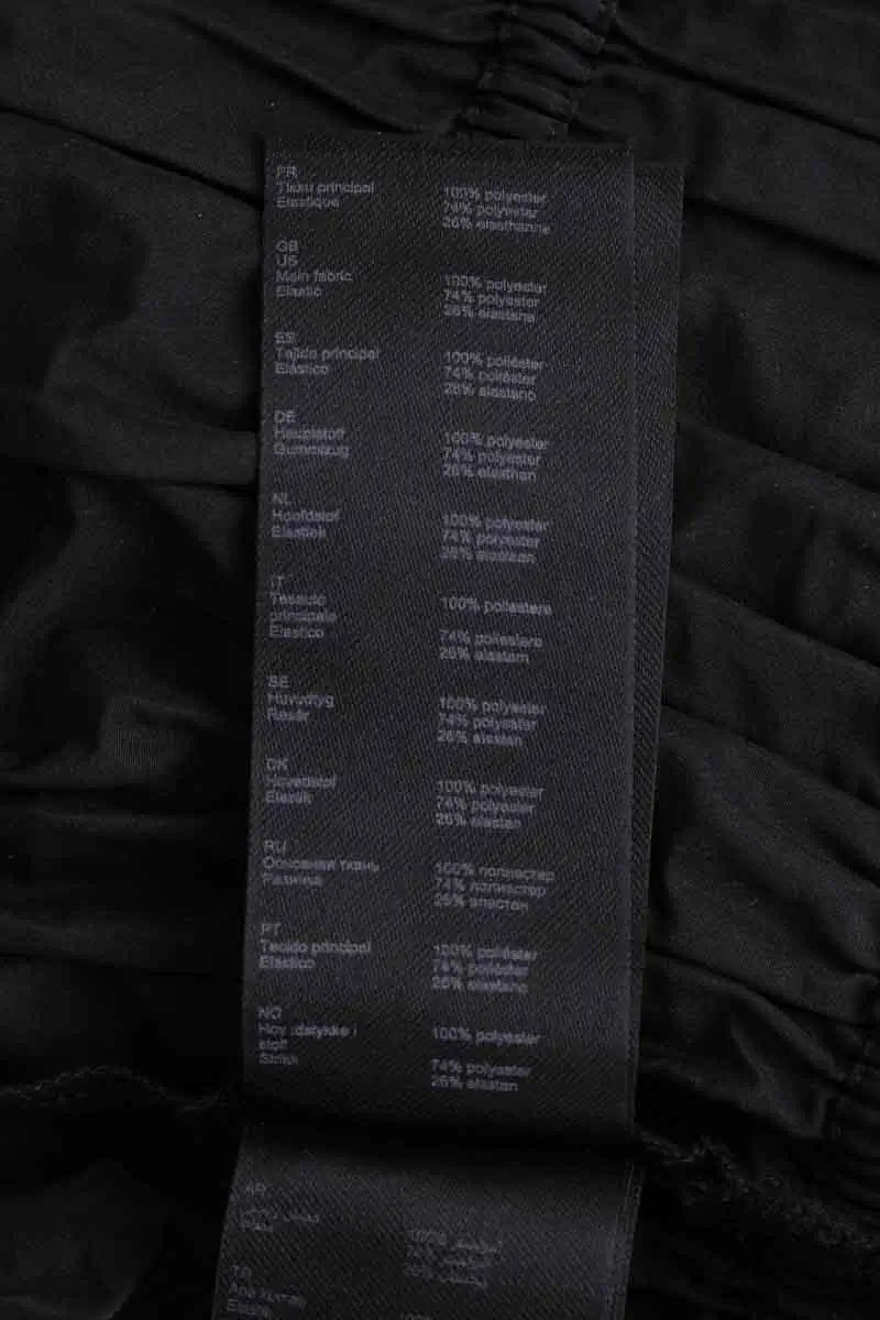 Top sans manche Maje Noir en Synthétique