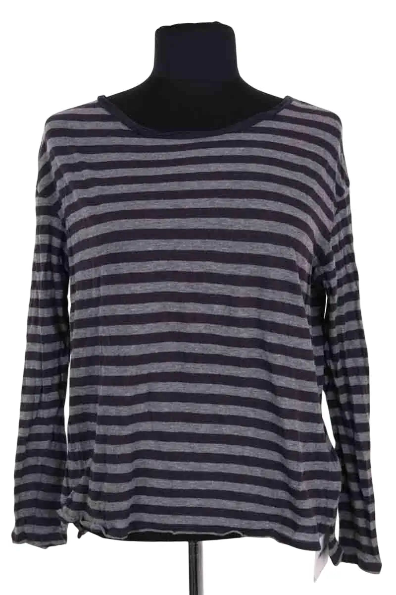 Top Majestic Filatures Gris en Coton, taille L - Seconde Main