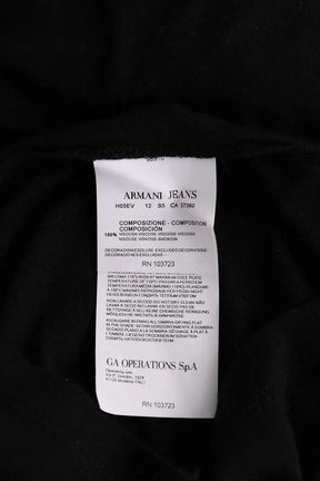 Top Armani Exchange Noir en Viscose