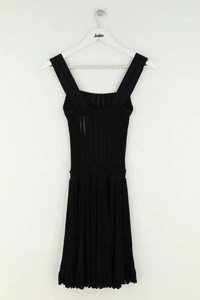 Robe Alaïa Noir en Viscose