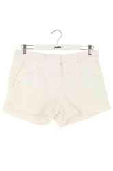 Mini short BCBG Max Azria Blanc en Coton, taille XL - Seconde Main