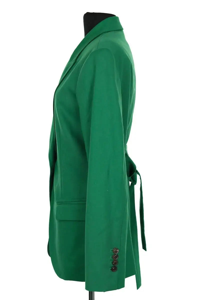 Blazer Soeur Gaston Vert en Laine