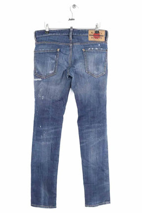 Jean slim Dsquared2 Bleu en Coton