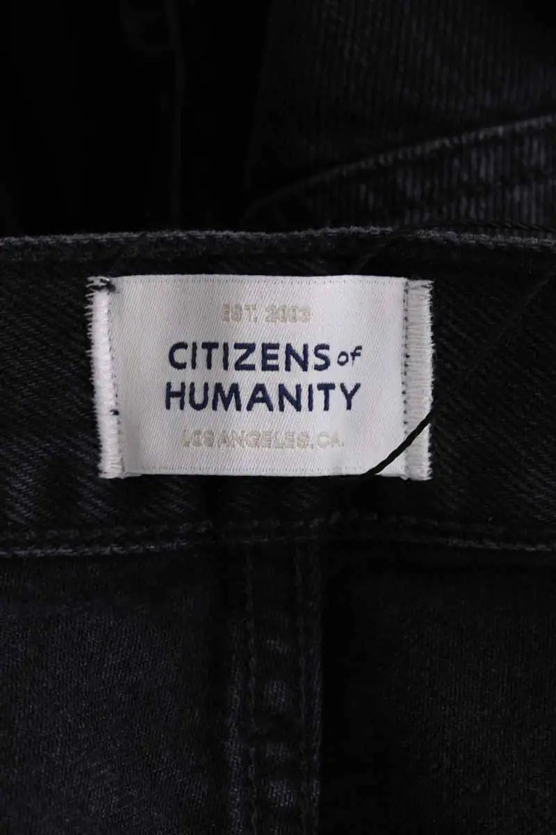 Jean large Citizens of Humanity Miro Noir en Coton