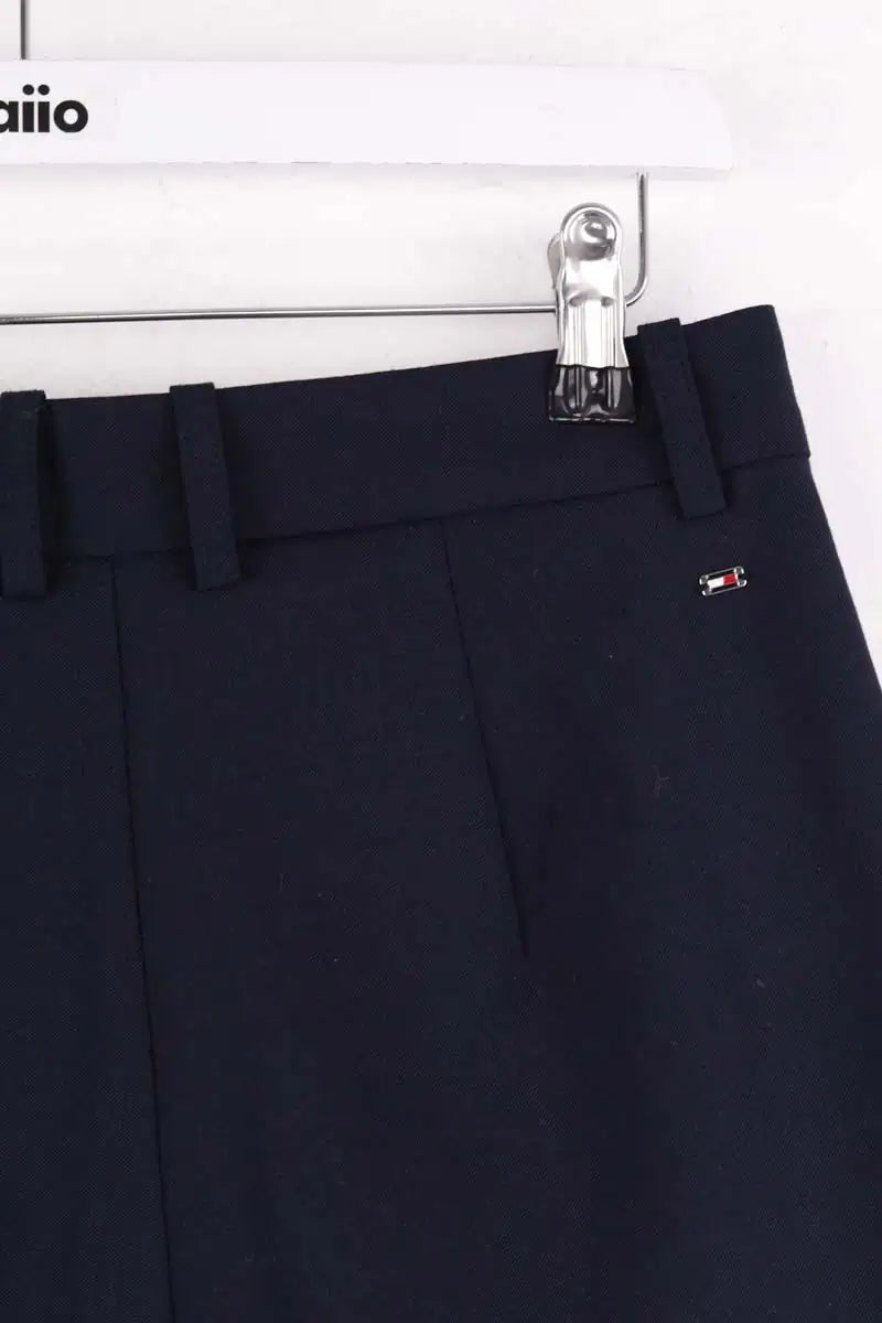 Mini short Tommy Hilfiger Marine en Laine