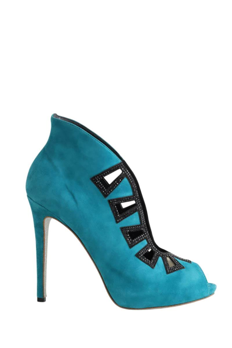 Talons Rene Caovilla  Bleu