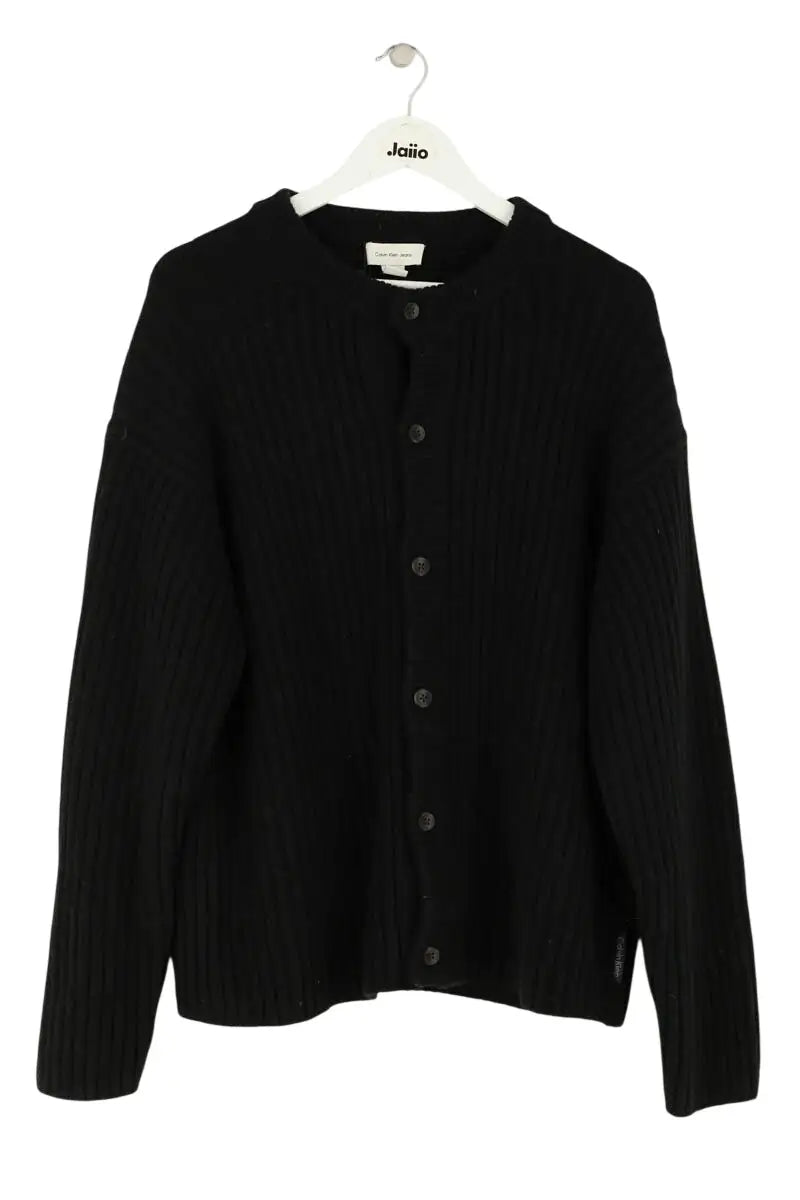 Pull Calvin Klein Noir en Coton, taille M - Seconde Main
