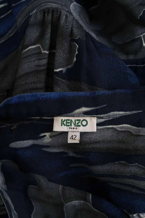 Robe Kenzo Bleu en Synthétique