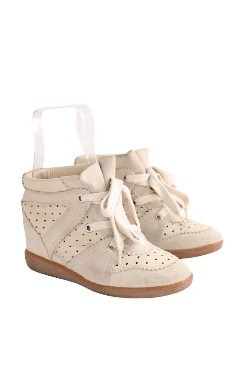 Baskets Isabel Marant Betty Beige en Daim