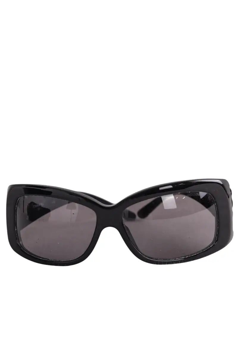 Lunettes de protection Chanel Noir en Plastique - Seconde Main