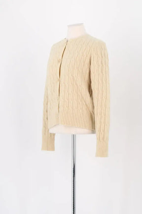 Cardigan Tara Jarmon Beige en Laine