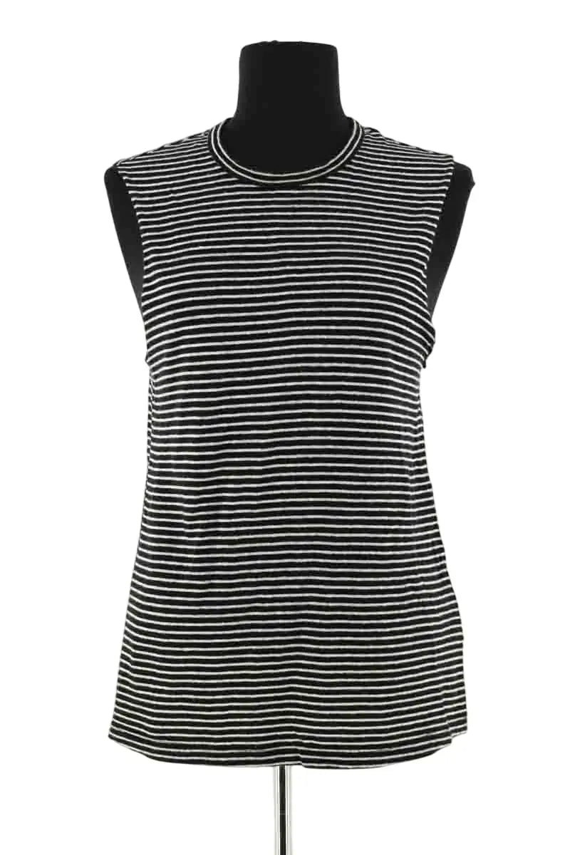Top Officine Générale Noir en Coton, taille S - Seconde Main