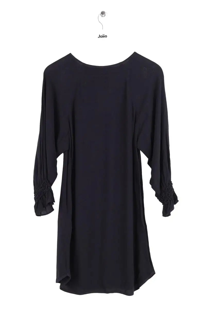 Robe Maje Noir en Viscose