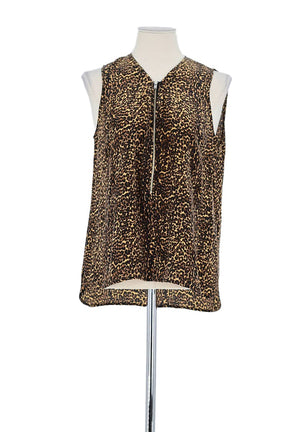 Top sans manche The Kooples  Marron