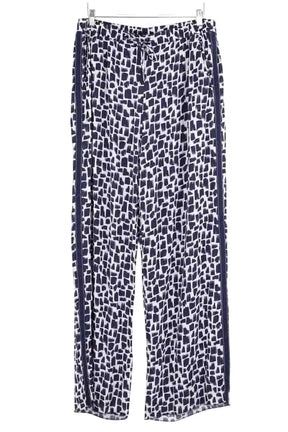 Pantalon Marina Rinaldi Marine en Coton, taille XXXL - Seconde Main