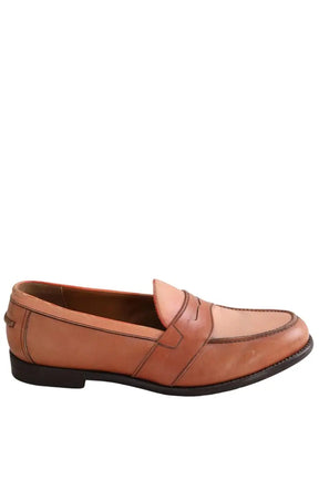Mocassins Salvatore Ferragamo Beige en Cuir, taille 44 - Seconde Main