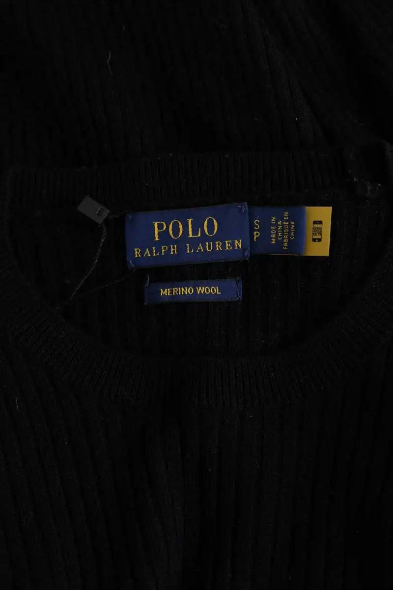 Top Ralph Lauren Noir en Coton