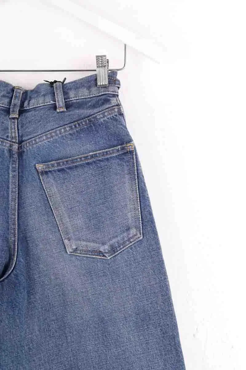 Bermuda Celine Bleu en Coton