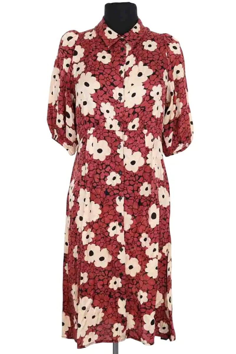 Robe Ba&Sh Marron en Viscose, taille XS - Seconde Main