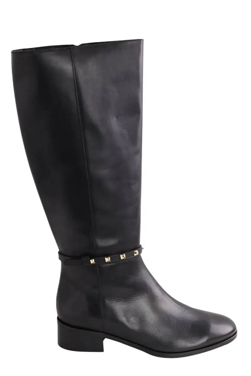 Bottes LK Bennett Stevie Noir en Cuir, taille 41 - Seconde Main