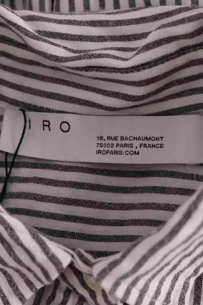 Chemise Iro Markina Gris en Synthétique