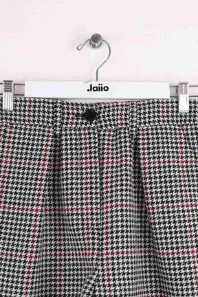 Mini short Maje Noir en Laine