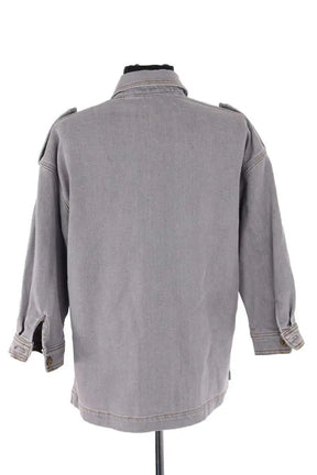 Chemise Sessun James Gris en Coton