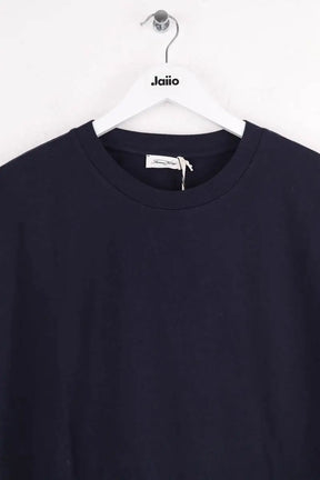 T-shirt American Vintage M/L Marine en Coton